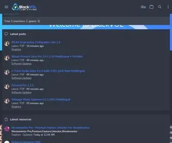 Blackvol.com(Blackvol Forums) Screenshot
