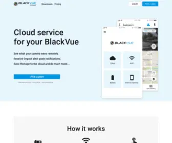 Blackvuecloud.com(BlackVue Cloud) Screenshot