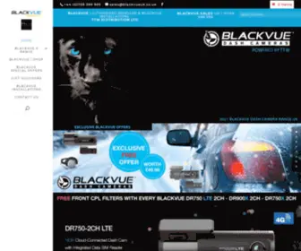 Blackvueuk.co.uk(BlackVue Reseller UK Site) Screenshot