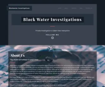 Blackwaterinvestigations.net(Blackwater Investigations) Screenshot