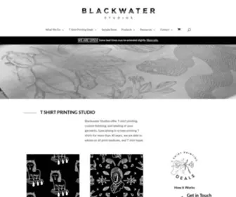Blackwaterstudios.co.uk(T-Shirt Printing ) Screenshot