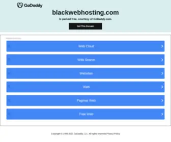 Blackwebhosting.com(Webhosting Media) Screenshot