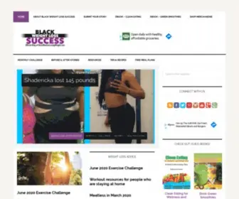Blackweightlosssuccess.com(Black Weight Loss Success) Screenshot