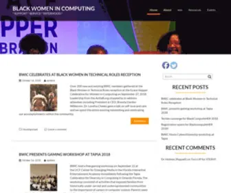 Blackwomenincomputing.org(SUPPORT) Screenshot