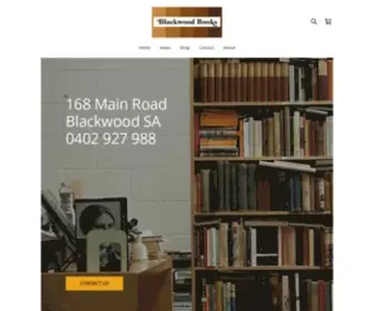 Blackwoodbooks.com.au(Blackwood Books) Screenshot