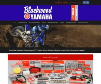 Blackwoodyamaha.co.nz(Blackwood Yamaha Motorcycles) Screenshot