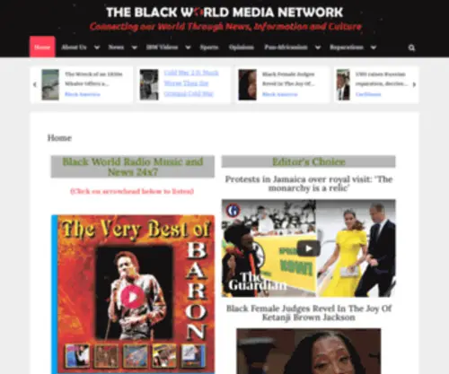 Blackworldmedia.net(Streaming Live 24x7) Screenshot