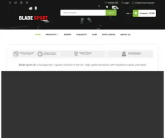 Blade-Sport.co.uk(Sports Nutrition & Supplements) Screenshot