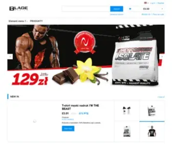 Blade-Supplements.com(Suplementy diety) Screenshot