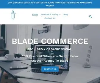 Bladecommerce.com(Blade Commerce) Screenshot