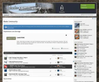 Bladecommunity.de(Blade Community) Screenshot