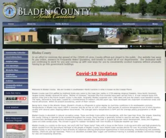 Bladeninfo.org(Bladen) Screenshot