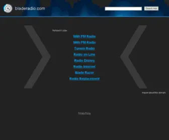 Bladeradio.com(Blade Radio) Screenshot