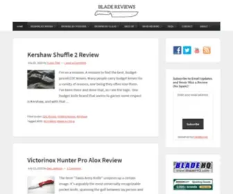 Bladereviews.com(Knife Reviews) Screenshot