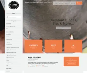 Bladesandbits.com(Diamond Saw Blades) Screenshot