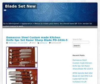 Bladesetnew.com(Blade Set New) Screenshot