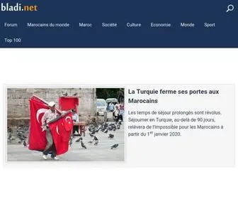 Bladi.net(Actualités Maroc et infos marocaines) Screenshot
