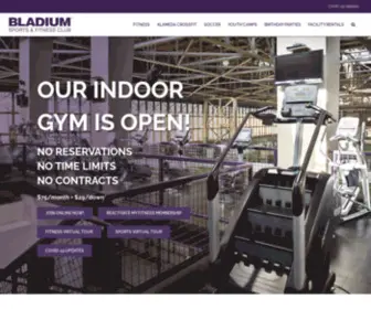 Bladiumalameda.com(Bladium Sports & Fitness Club) Screenshot
