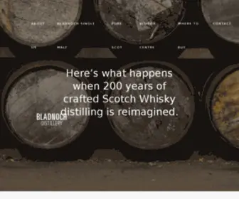 Bladnoch.co.uk(Bladnoch Distillery) Screenshot