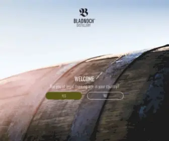 Bladnoch.com(One of the oldest Scotch Whisky distilleries in Scotland. Bladnoch Distillery) Screenshot