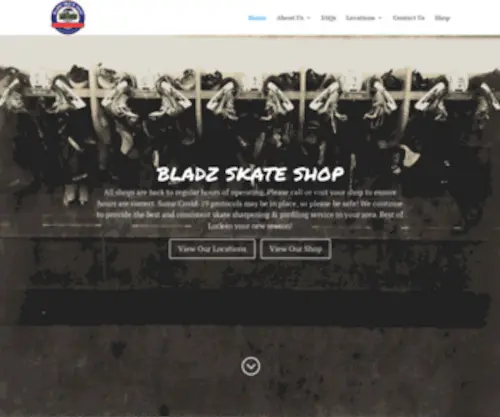Bladzskateshop.com(Bladz Skate Shop) Screenshot