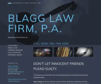 Blagglaw.com(Equal Justice for All Clinton) Screenshot