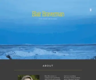 Blairbraverman.com(Home) Screenshot