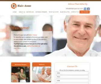 BlaircParva.com(Blair & Associates) Screenshot