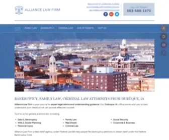 Blairfitzsimmons.com(Alliance Law Firm) Screenshot