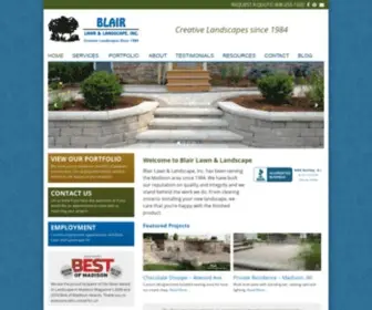 Blairlandscape.com(Blair Lawn & Landscape) Screenshot