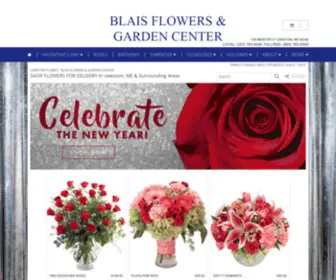 Blaisflowers.com(Lewiston Florist) Screenshot