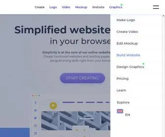 Blak.com.au(Online Website Builder) Screenshot