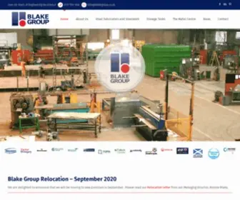 Blakegroup.co.uk(Metal Fabrication and Steel Fabrication Experts Scotland UK) Screenshot