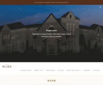 Blakeliving.com(The Blake) Screenshot