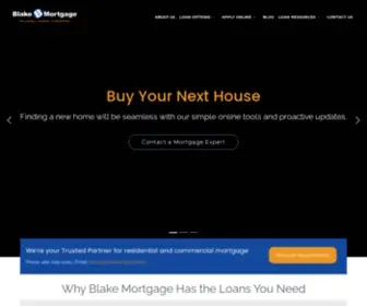 Blakemortgage.com(Blake Mortgage) Screenshot