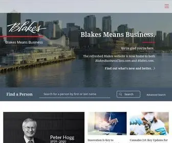 Blakes.com(Home) Screenshot