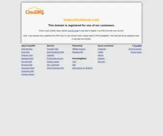 Blakesthinktank.com(Blake's Think Tank) Screenshot