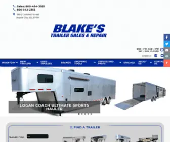 Blakestrailer.com(Blakestrailer) Screenshot