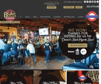 Blakestreettavern.com(The best sports bar in Denver) Screenshot