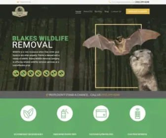 Blakeswildlife.org(Wildlife Animal) Screenshot