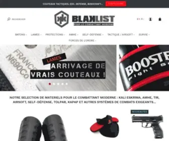 Blaklist.fr(Arts martiaux philippins) Screenshot