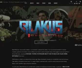 Blakus.com(Australian Composer for trailers) Screenshot