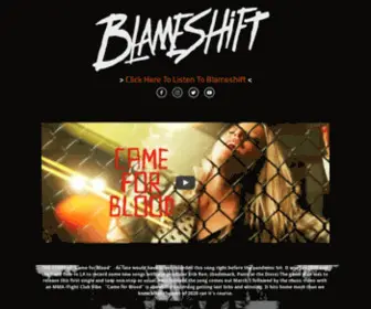 Blameshiftofficial.com(Blameshiftofficial) Screenshot