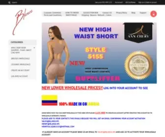 Blancacollection.com(WHOLESALE ANN CHERY BODY SHAPERS CINCHERS FAJAS COLOMBIA) Screenshot