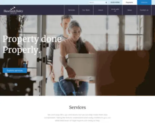 Blanchardsbailey.co.uk(Blanchards Bailey) Screenshot