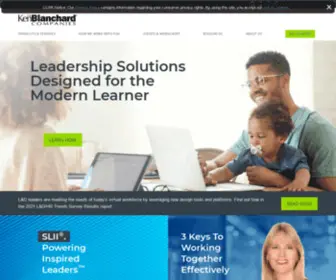 Blanchardtraining.com(Leadership Development Programs & Consulting) Screenshot