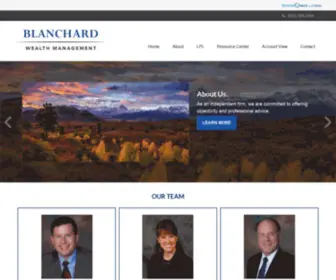 Blanchardwm.com(Blanchard Wealth management) Screenshot