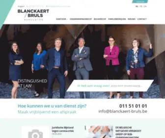 Blanckaert-Bruls.be(Blanckaert) Screenshot