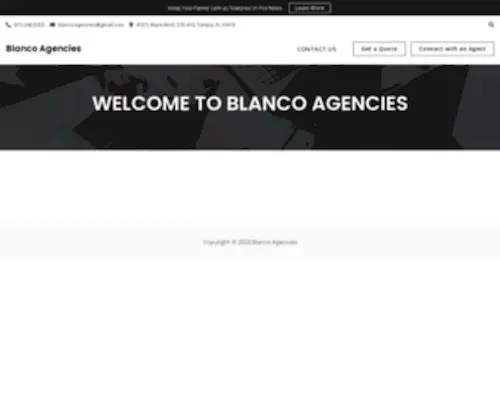 Blancoagency.com(Blancoagency) Screenshot