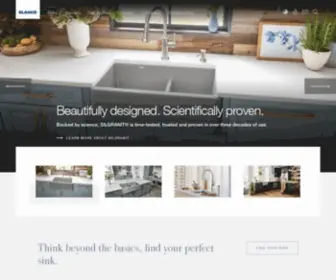 Blanco.com.tr(Mixer taps and sinks for your kitchen) Screenshot